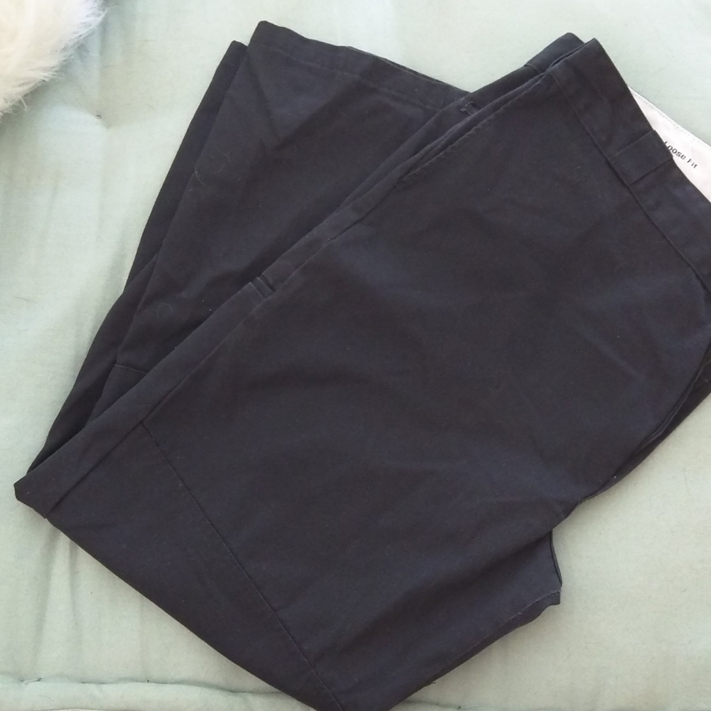 Men's 42x32 Dickies Chino work pants Navy - Used